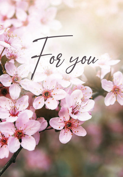 For you - Cherry Blossoms (Value)