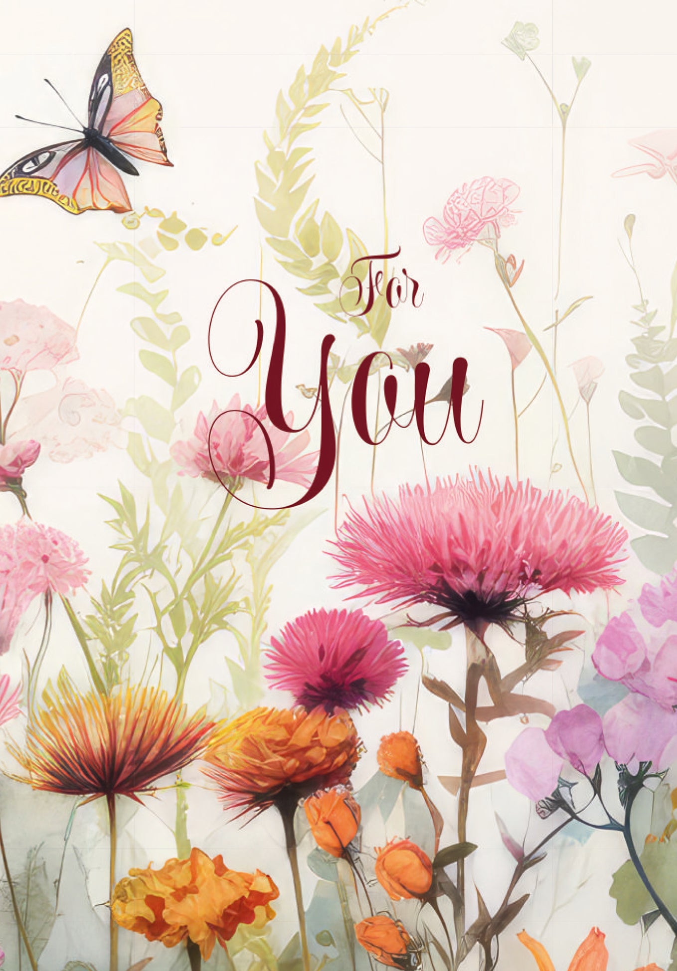 For you - Meadow of Flowers (Value)