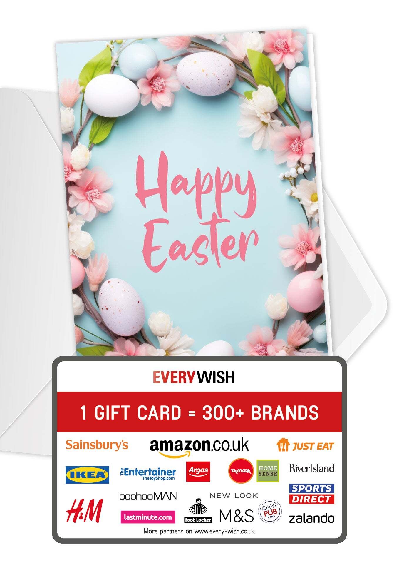 Happy Easter - Flower Wreath (Value)