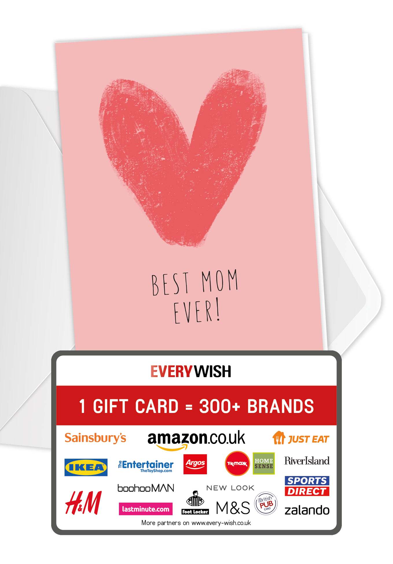 Best Mum ever - Heart (Value)