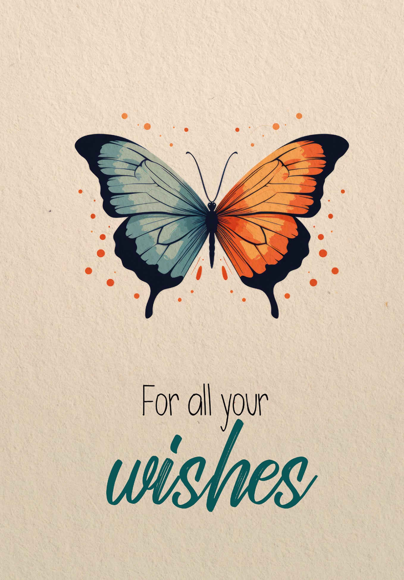 For all your wishes - Butterfly